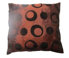Faux Silk Retro Velour Circle