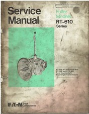 EATON FULLER RT-610 SERIES ROADRANGER TRANSMISSION 1976 FACTORY SERVICE MANUAL
