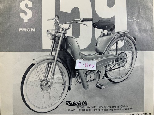 Vintage 1964 mobylette - 1964, ad.
