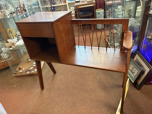 Unusual teak mid century - teak,