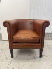 Laura Ashley Tan Brown Leather