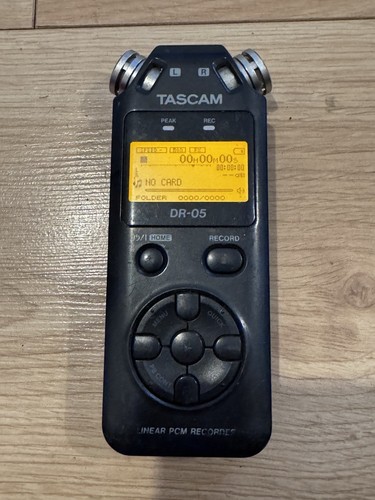 Tascam portable linear - tascam, dr-05