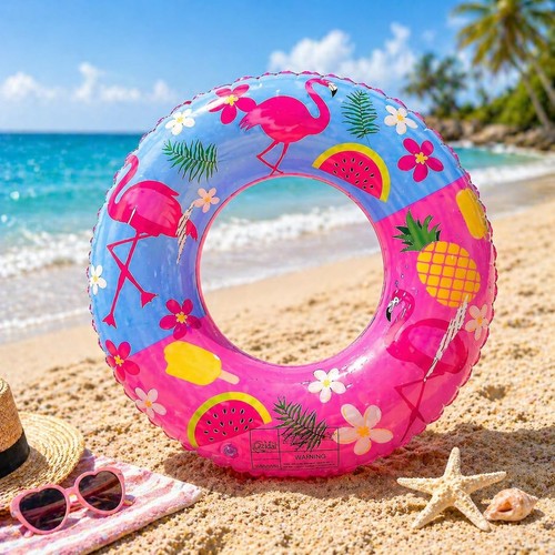 Indigo flamingo swim ring - swim,