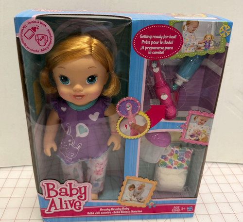 Baby alive blonde brushy - baby,