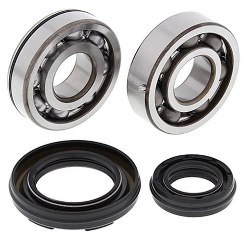 Motor shaft bearings with - motor,