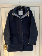 Quba Sails Women's Outdoor Jacket, Navy Blue Cotton, Size UK8