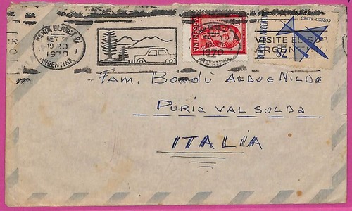 Am0692 argentina postal - -,