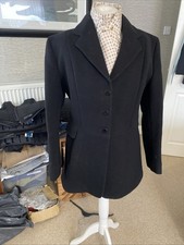 Caldene Pure WoolHw Formal Hunt Frock Coat Ladies 40(14)Blk Immaculate Condition
