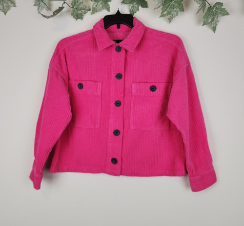 Zara size pink corduroy - zara,