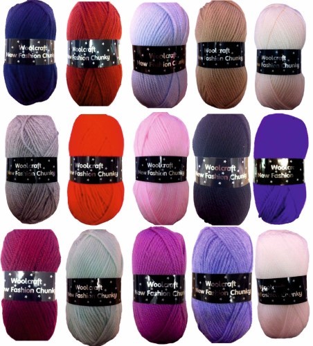 Chunky knitting wool woolcraft - knitting,