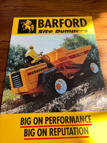 Barford site dumpers brochure - barford,