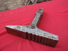 Vintage Blacksmith Tool  Anvil Big Creasing Iron 8.5kg Ex. MOD