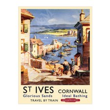 Ives cornwall sign plaque - st,