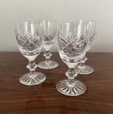 Set of 4 Edinburgh Crystal