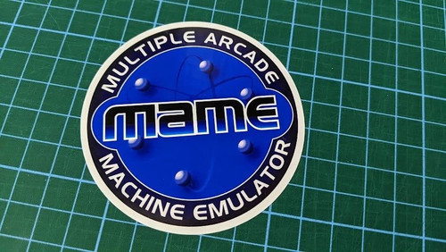 Mame arcade emulation sticker - mame,