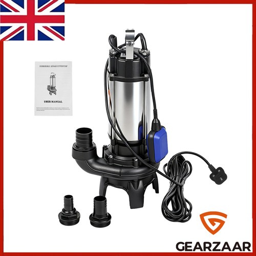 Sewage grinder pump pond - grinder,