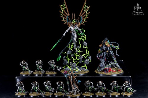 Necrons pro painted army - necrons,