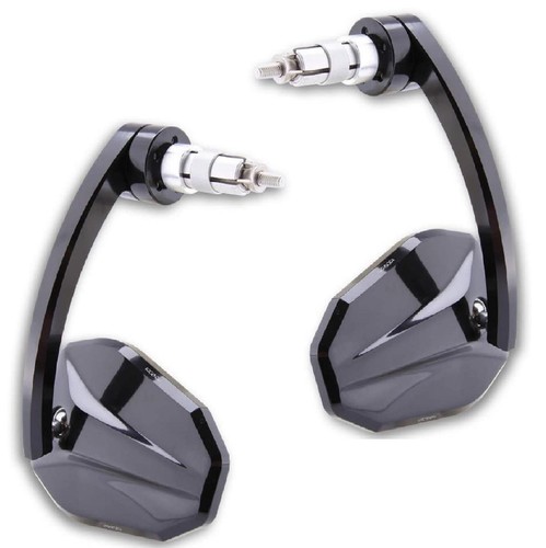 Handlebar end mirror pair