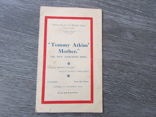 Tommy atkins mother - jan, 1915
