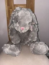 Large Grey Bunny Rabbit Plush