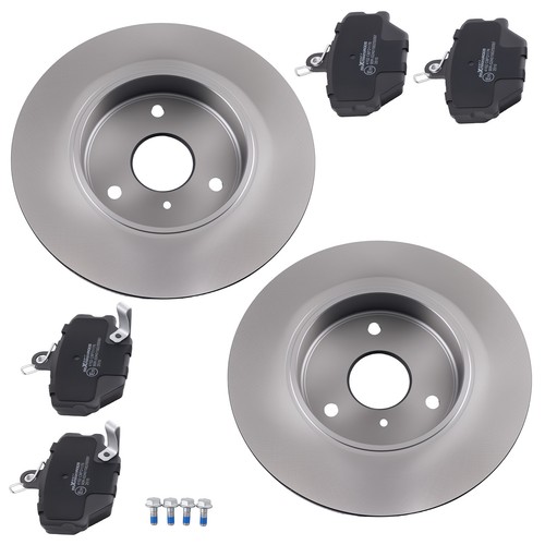 Front brake discs pads kit - pads,