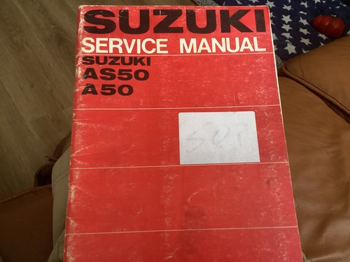 Suzuki as50 a50 service - suzuki,