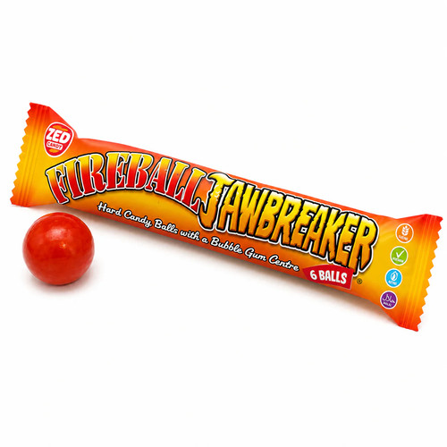 Zed candy fireball jawbreaker - fireball,