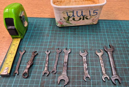 Joblot off tiny spanners - joblot,