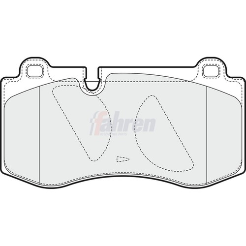 Brake pads set - pads,