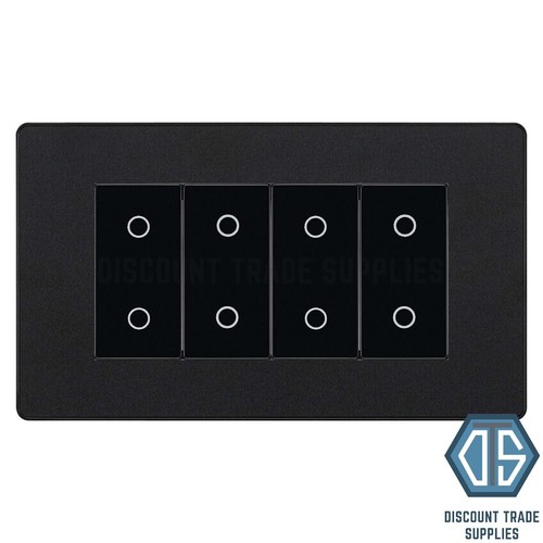 Evolve matt black screwless - evolve,