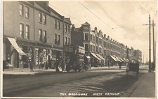 West Hendon. The Broadway. Bus to Shoreditch.