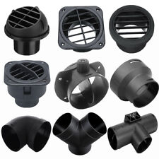 42/60/75/90mm Air Diesel Heater Duct Hose Pipe Air Vent Reducer Connector Outlet