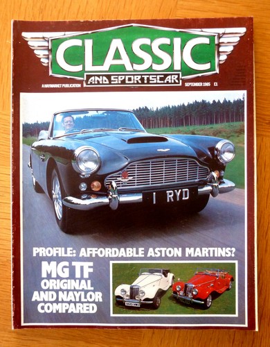 Classic and sportscar magazine - classic,