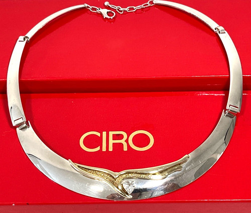 Vintage 1980s ciro - ciro, silver