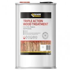 25LTR EVERBUILD TRIPLE ACTION WOOD TREATMENT 3 IN 1 KILLS PROTECTS AND PRESERVES