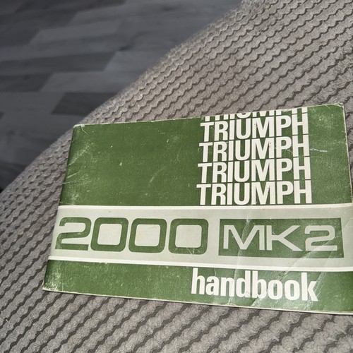 Vintage triumph 2000 mk2 - triumph,