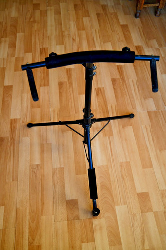 Black double bass upright - black, bass/upright