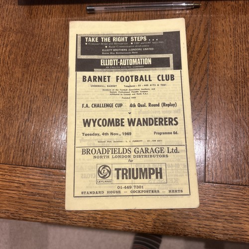Barnet wycombe nov - v,
