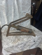 Dunlop Major Vintage Brass and Steel Classic Car/Truck Foot Pump Vintage