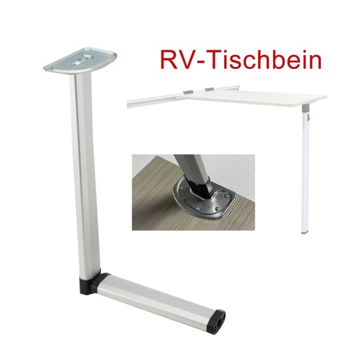 Folding table leg camper - rv,