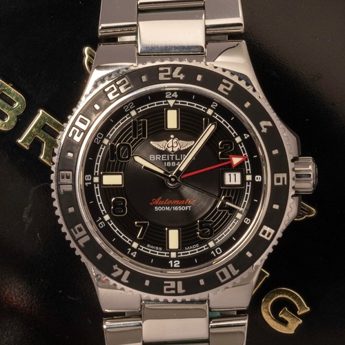 Breitling superocean gmt ref - breitling,