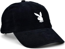 Playboy Adult Black Cap