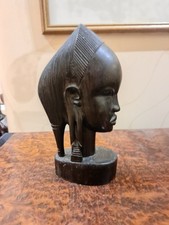 Antique Ebony African Head