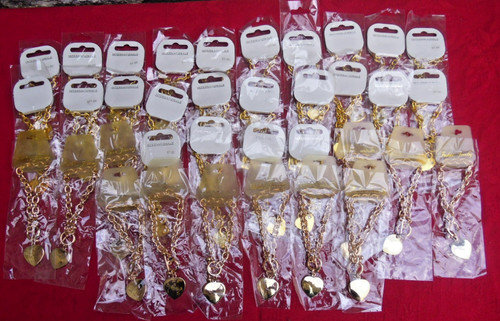 Gold tone metal - tone, bracelets