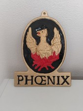 Phoenix Fire Mark Plaque 1877