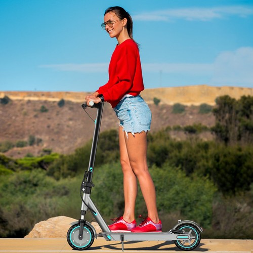 Folding scooter with - folding,