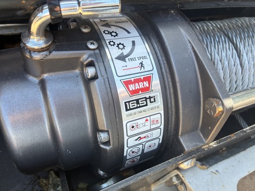 Warn 5ti volt winch - 16.5ti,