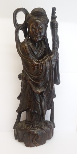 Chinese hand carved hardwood - chinese,