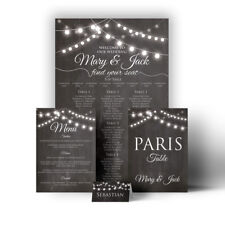 festoon wedding seating chart