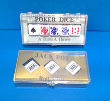 Poker Dice Jack Pot Dice Sets